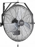VEVOR Wall Mount Fan, 18 Inch 4150 CFM, 3-speed Wall Mounted Metal Fan by VEVOR