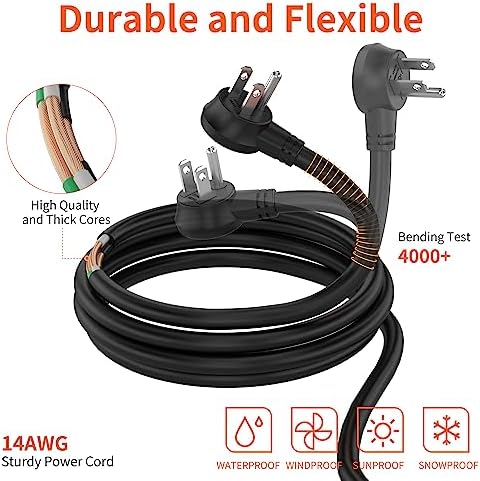 8 Outlet Power Strip 2100J Surge Protector, 8FT Heavy Duty Extension Cord Wide Spaced Outlet and Wall Mount Metal Powerstrip for Home Office Garage Workshop - Image 6
