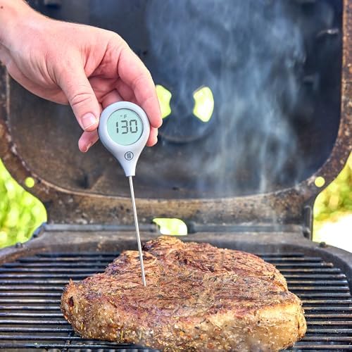 ThermoWorks ThermoPop 2 — Best Value Instant Read Thermometer - Dove Grey - Image 3