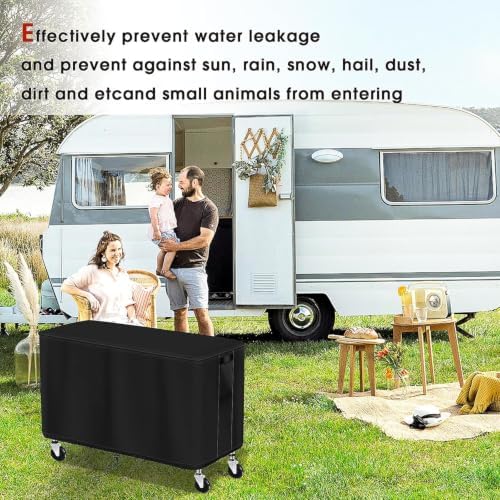 Prep Table Cover 38 Inch for Feasto 31" Outdoor Grill Table - Image 3
