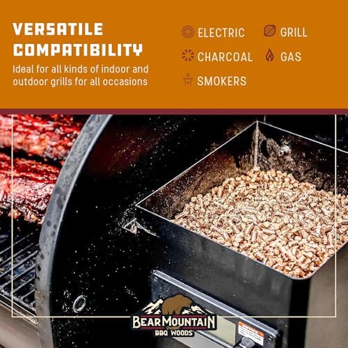 Bear Mountain Tailgating BBQ, Hardwood Pellets for Outdoor Grills, 20lb Bag - Image 5