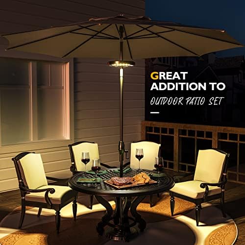 Eletorot Patio Umbrella Lights-Rechargeable Outdoor Lights for Patio Decor - Image 6
