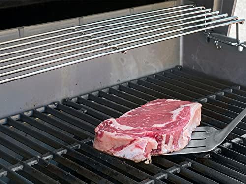 DELSbbq 7641 Stainless Grill Warming Rack for Weber Spirit II/I 300 Series - Image 6
