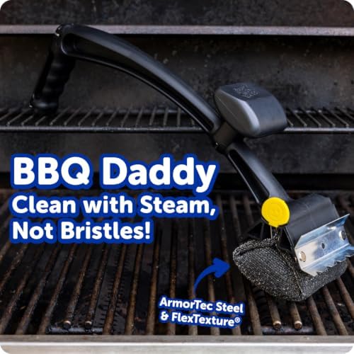 Scrub Daddy Household Cleaning + BBQ Bundle - BBQ Daddy Bristle Free Grill Brush - 2 Microfiber Cleaning Towels - All Purpose Cleaner PowerPaste Cleaning Paste + Scrub Mommy Sponge - Image 2