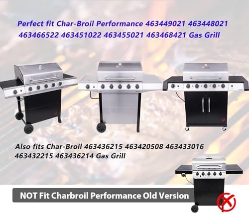 Grill Grates for Char-Broil Performance 5-Burner 463448021, G426 Cast Iron - Image 2