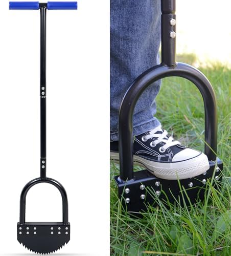 Edger Lawn Tool 41in Border Edger with Tempered Spring Steel Blade by CKLT