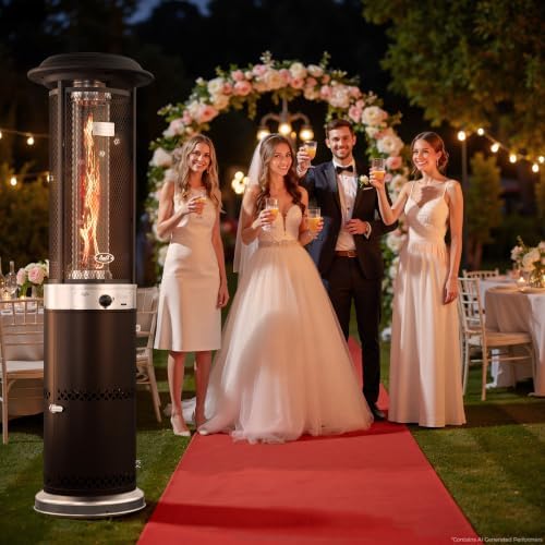 BALI OUTDOORS Propane Patio Heater, Stainless Steel Standing - Image 6