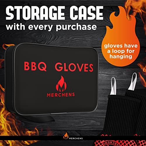 BBQ Grill & Oven Gloves 1472°F Heat Resistant | Storage Case & Gift Box - Image 5