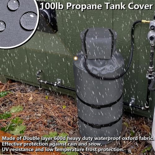 Propane Tank Insulated Cover 100lb Gas Van Insulated Storage - Image 7