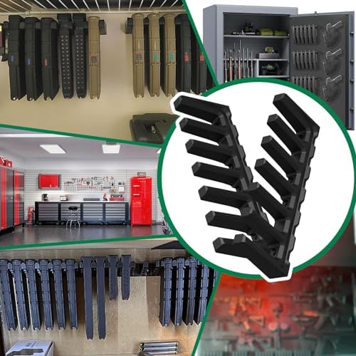 Aoanoko PMAG Rack Wall Mount,Mag Holder|AR Magazine Hodler|Wall Mount Display Mag Storage,Home Magazine Storage Rack,Mag Rack for Gun Safe,Locker,Cabinet,Wall - Image 5