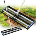 SporGain Lawn Leveling Rake 30"x10", Lawn Leveler with Aluminum Rollers by SporGain
