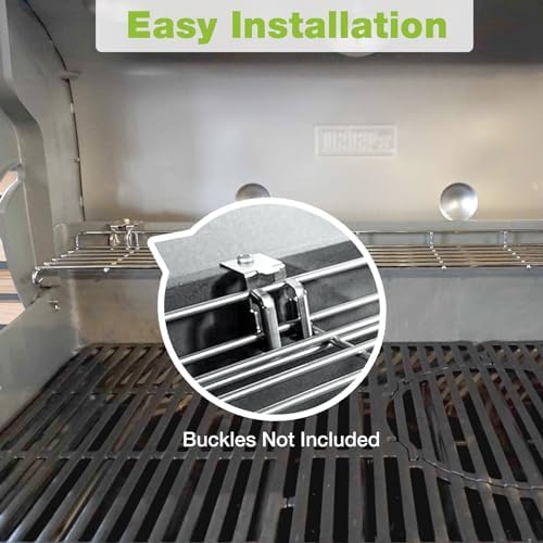 Warming Rack for Weber 66044 Genesis II/II LX 300 Series GS4 Replacement Parts E-310 E-315 E-330 E-335 S-310 S-335 Gas Grill Grate Stainless Steel 304 BBQ - Image 6