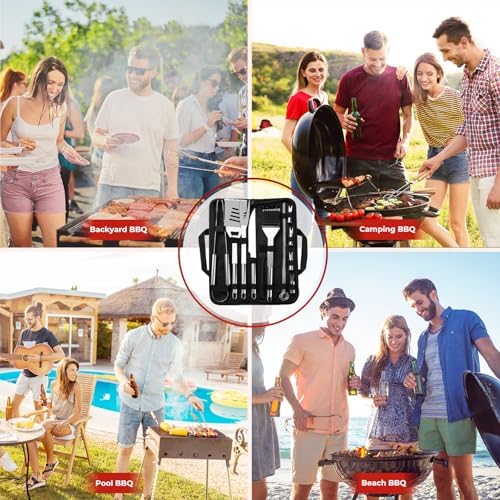 Grilling Accessories, BBQ Accessories, 15Pcs Grill Set, Grill Tools - Image 3