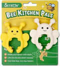 Bee Spoon Holder Cute Spoon Rest for Stove Top, Steam Releaser & Lid Lifter – Heat Resistant Silicone Cooking Gadget, Fun Kitchen Accessories, Unique Cooking Gift by Setron