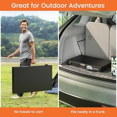 Grill Table for Blackstone Griddle Camping Grill Table Foldable Fits Ninja - Image 4