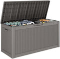 KAMABOKO Outdoor Storage Box, 75 Gallon Deck Box Outdoor Waterproof by KAMABOKO