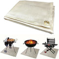 20" Fire Pit Mat Thickened Tent Stove Mat Fireproof Wood Stove Under Grill Pad for Deck BBQ Lawn Protection by Unknown
