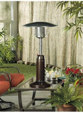 Portable Tabletop Patio Heater, 11000BTU, Propane Outdoor Heater, Variable Control, Anti-tilt Protection, Flameout Protection, Hammered Bronze by AZPatioHeatersLLC