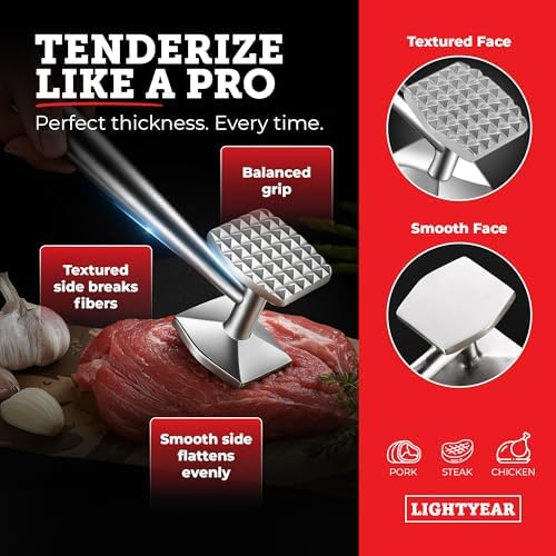 Lightyear Grillmaster Starter Kit – 3-Piece Stainless BBQ Set - Image 4