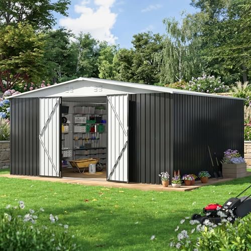 AirWire 12x14 FT Outdoor Storage Shed by AirWire
