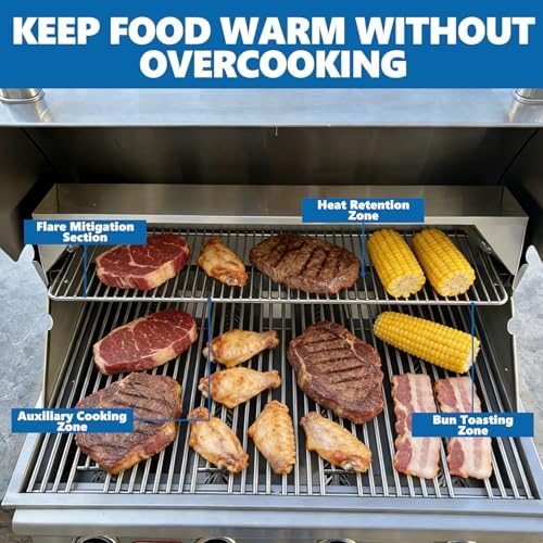 47004 Warming Rack for Bull 30" 4-Burner – 29.75" Wide 304 Stainless - Image 5