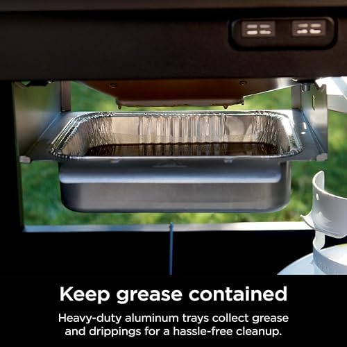 Ninja FlexFlame Disposable Aluminum Grease Tray Liners for PG300, 10-Pack - Image 2