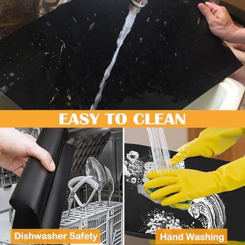 Dailyart Grill Mats for Outdoor Grill, Grill Mat Non Stick Set of 5 - Image 5