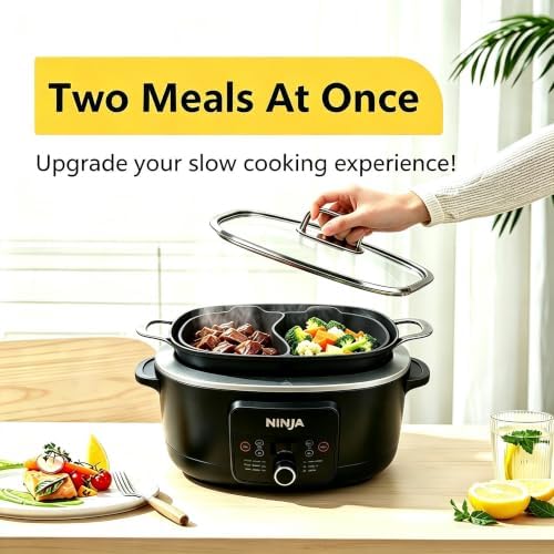 Magikichen Silicone Liners for Ninja 8.5 Quart, Compatible with MC1001, MC1000 MC1010, MC2001, Accessories for Ninja, 8.5 Reusable silicone Divider Insert,BPA-Free, Dishwasher Safe - Image 4