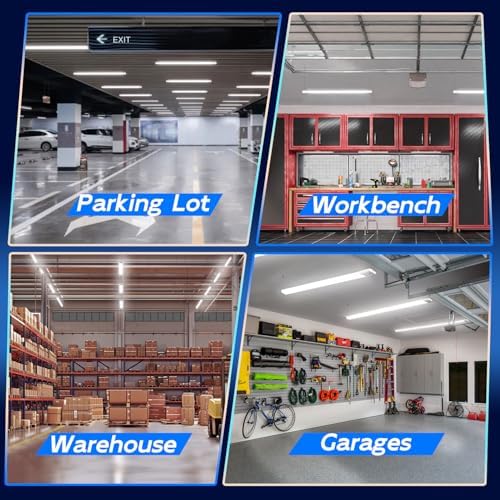 hykolity 4FT Linkable LED Shop Light for Garage, 6500LM - Image 6