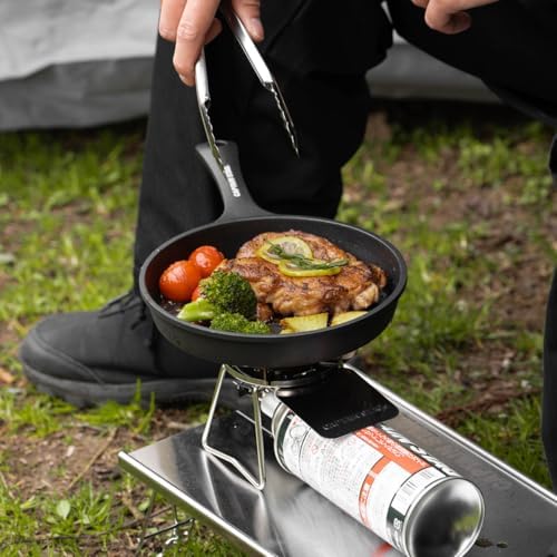 Captain Stag UG-3095 Kitchen Utensils, Frying Pan, Aluminum, Skillet, 6.3 inches (16 cm), Induction Compatible, Fluorine Resin Processing, No Seasoning Needed - Image 6