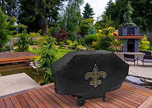 NFL Rico Industries Vinyl Padded Deluxe Grill Cover, 68 x 21 x 35-inches - Image 2