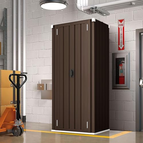 AECOJOY Outdoor Storage Cabinet Waterproof, 70" Vertical Tall with Base - Image 6