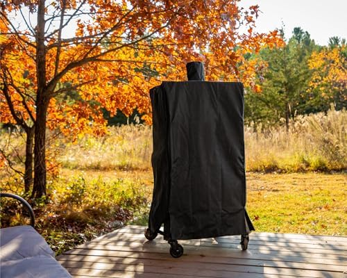 ZJYWSCH Grill Cover for Pit Boss Pro Series DX 4 Wood Pellet Vertical Smoker PBV4PS2 PBV4PS1 PBV4NX PBV4DX Heavy Duty PitBoss Copperhead Onyx 1300 Vertical Smoker Cover - Image 7