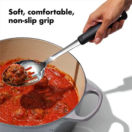 OXO Good Grips Stainless Steel Slotted Spoon - Image 3
