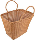 Handmade Woven Picking Basket, Decorative Rural Style Storage Holder by balacoo