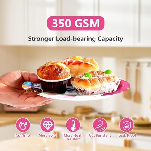 96Pcs Summer Ice Cream Birthday Party Decorations for Girls, Serves 24 - Image 5