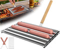 Extra Large Hot Dog Roller for Grill,11.5"Stainless Steel,1Pc by OUBRTS