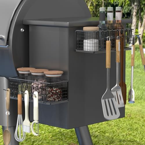 2 Set Magnetic Storage Bin for Traeger Grills by viespe