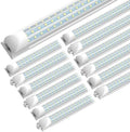 SHOPLED (12 Pack) LED Shop Light 4FT, 50W 7500LM 6000K Cool White, D-Shaped by SHOPLED