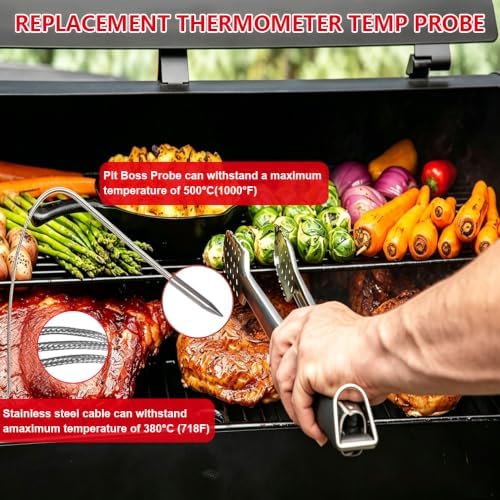2-Pack Temp Meat Probe Replacement for Pit Boss Pellet Grills and Smokers - Image 4