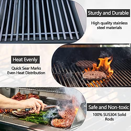 Hongso SUS304 Genesis 2 Grill Grates 66802 for Weber Genesis II 300 II E335 - Image 5