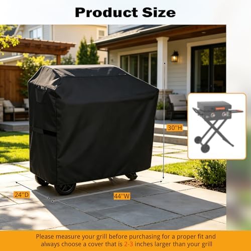 Griddle Cover for Blackstone 22" On The Go Scissor-Leg Griddle - Image 2