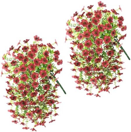 ZFProcess Artificial Hanging Flowers for Outdoors Fall Decoration - Image 3