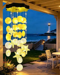 Toodour Solar Wind Chimes for Outside, Gifts for Mom Grandma Women Girls by Toodour