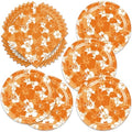 Orange Hawaiian Hibiscus Flowers Party Decorations for Kids Tropical Party Decorations 40PCS Hawaiian Flower Theme Party Plates and Napkins by Frypeas
