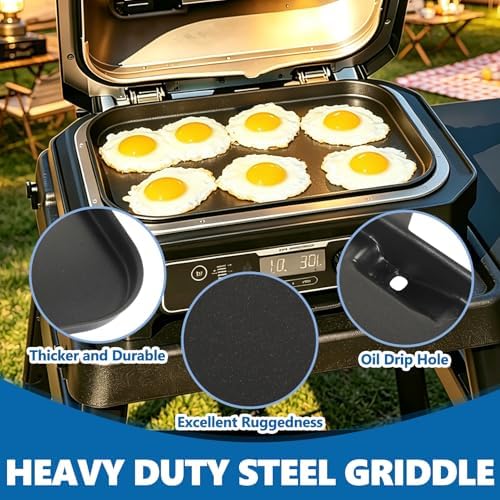 Nonstick Griddle Plate for Ninja Woodfire OG800/OG900 Series Pro XL Grill - Image 5