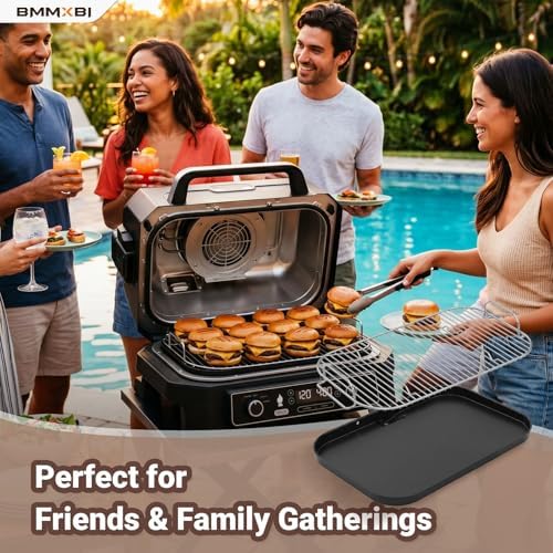 Griddle Pan with Grill Roast Stand for Ninja Woodfire OG800 OG900 Series - Image 7