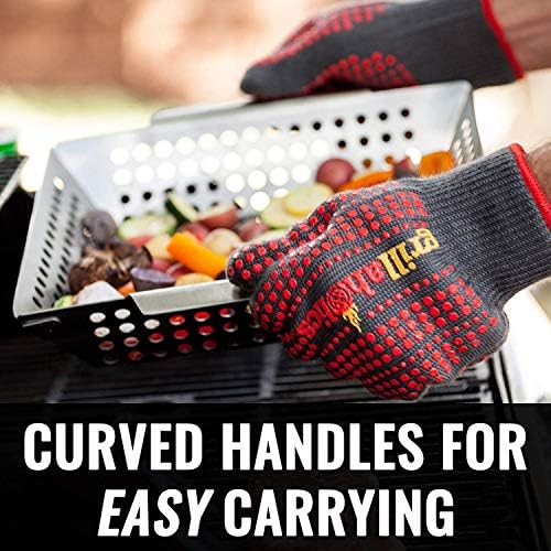 Grillaholics Vegetable Grill Basket for Outdoor Grill - Image 5