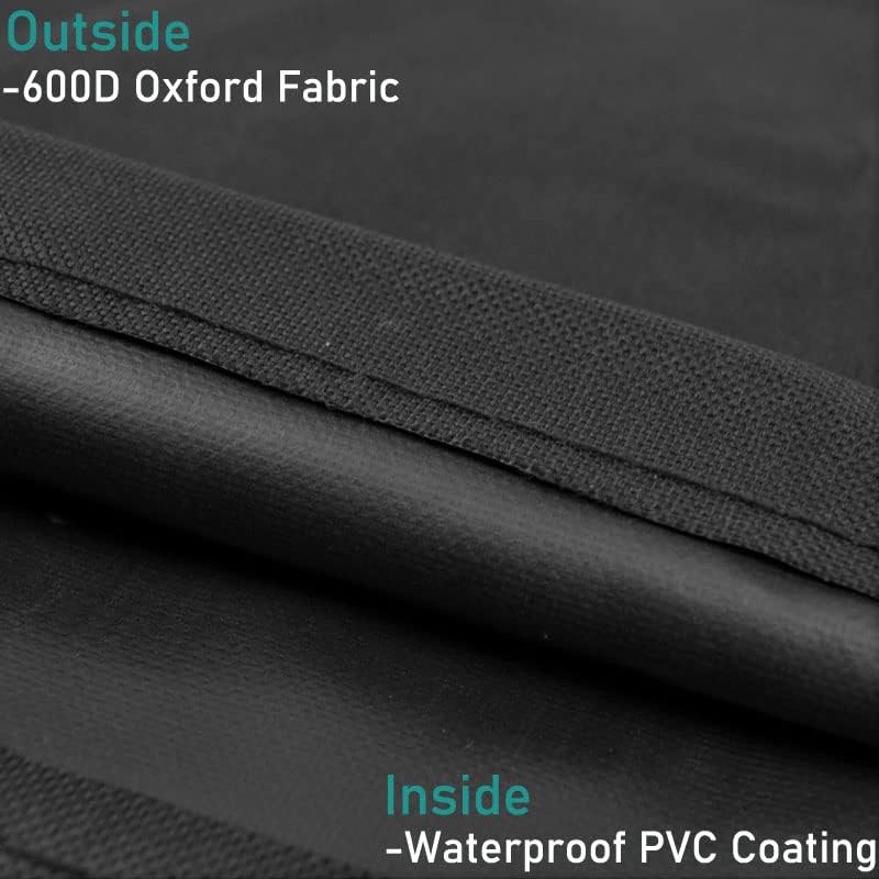 ZJYWSCH Grill Cover for Pit Boss Pro Series II 600 Wood Pellet Grill Smoker PB600PS1 600D Heavy Duty Waterproof Pit Boss 600 Grill Cover - Image 3