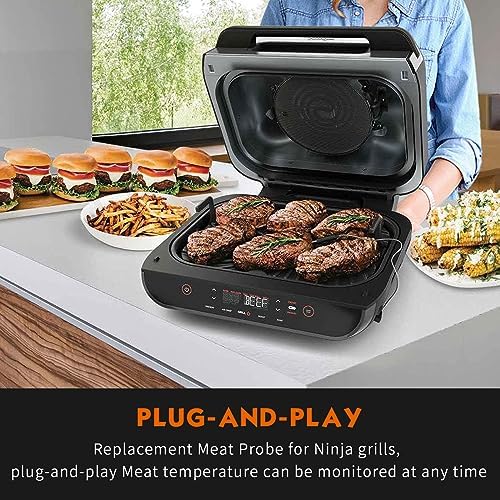 Smart Thermometer Probe for Ninja FG550/FG551 Smart XL 6-in-1 Indoor Grill with Air Fry, Replacement Meat Probe for Ninja Indoor Grill Accessories, 1 Pack - Image 5